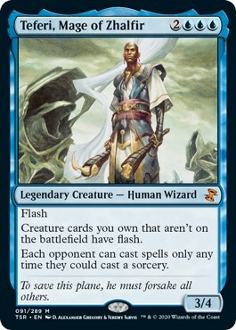 Teferi, Mage of Zhalfir Card Front