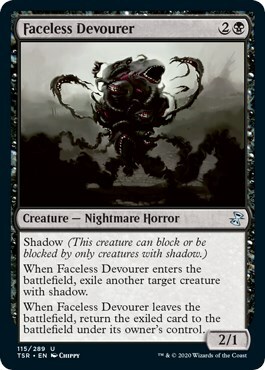 Faceless Devourer Card Front