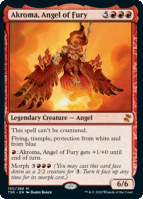 Akroma, Angel of Fury Card Front