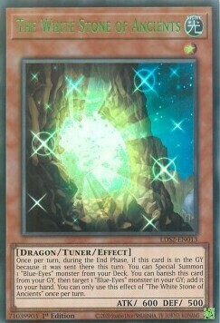 The White Stone of Ancients Card Front