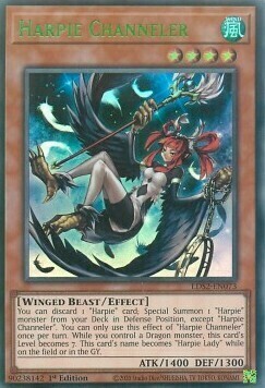 Harpie Channeler Card Front