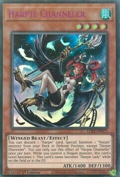 Harpie Channeler Card Front