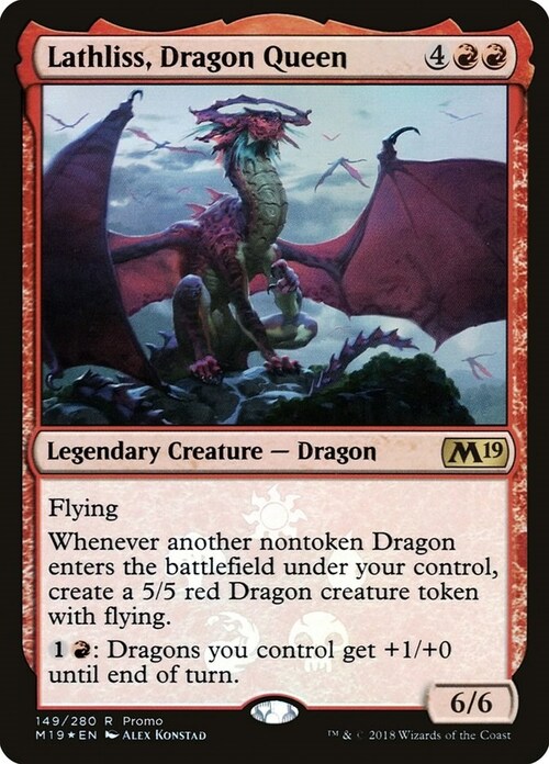 Lathliss, Dragon Queen Card Front