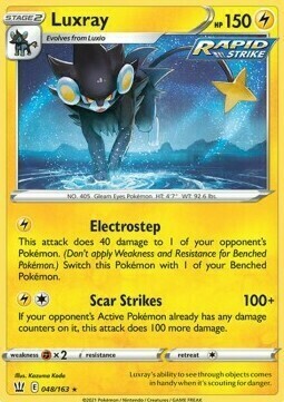 Luxray Card Front