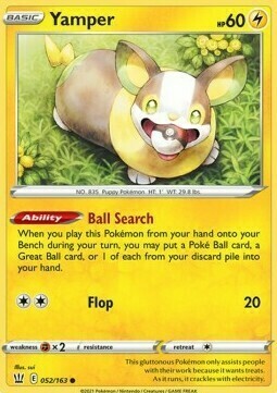 Yamper Card Front