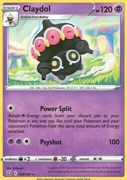 Claydol Card Front