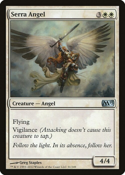 Serra Angel Card Front