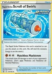 Rapid Strike Scroll of Swirls