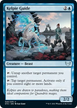 Kelpie Guide Card Front