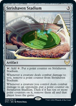 Stadio di Strixhaven Card Front