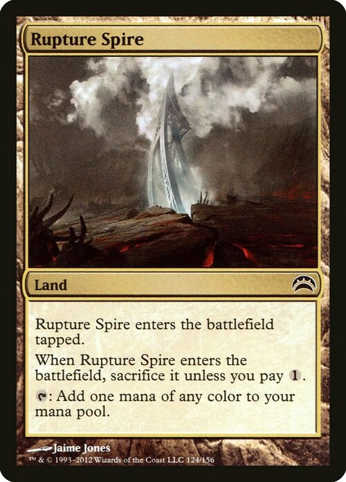 Rupture Spire Card Front