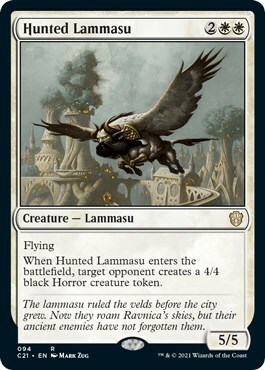 Hunted Lammasu Card Front