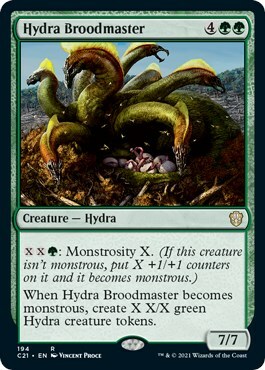 Hydra Broodmaster Card Front