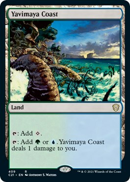 Yavimaya Coast Card Front