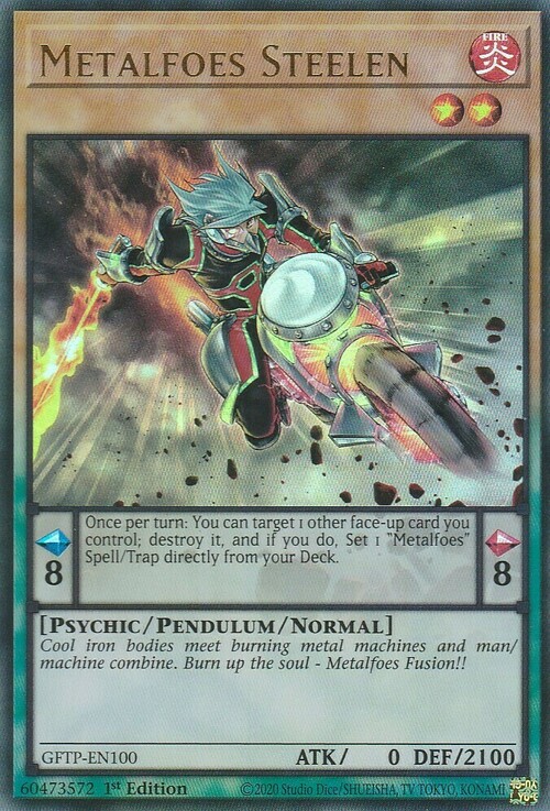 Metalfoes Steelen Card Front