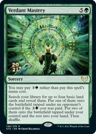 Verdant Mastery Card Front