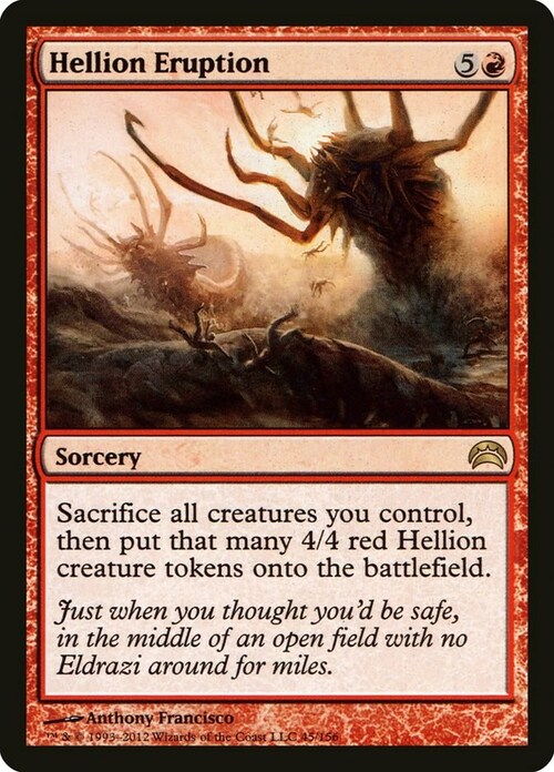 Hellion Eruption Card Front