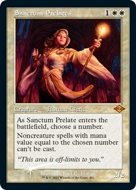 Sanctum Prelate Card Front