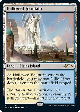 Hallowed Fountain Card Front