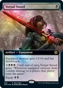 Vorpal Sword Card Front