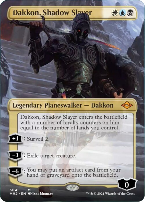 Dakkon, Shadow Slayer Card Front