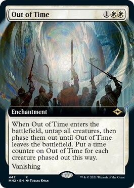 Out of Time Card Front