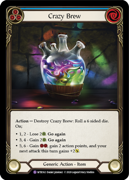 Crazy Brew Card Front