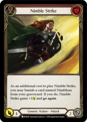 Nimble Strike - Red