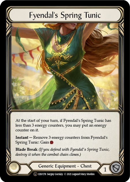 Fyendal's Spring Tunic Card Front