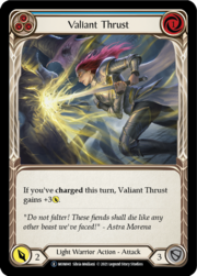 Valiant Thrust (Blue)