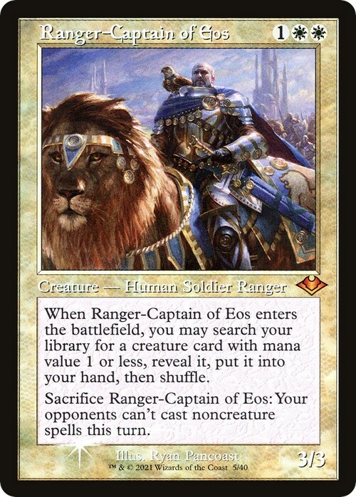 Ranger-Captain of Eos Card Front