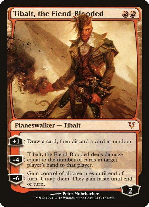 Tibalt, the Fiend-Blooded Card Front