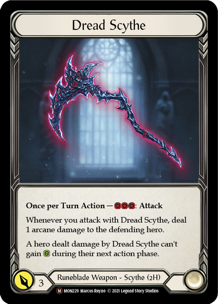 Dread Scythe Card Front