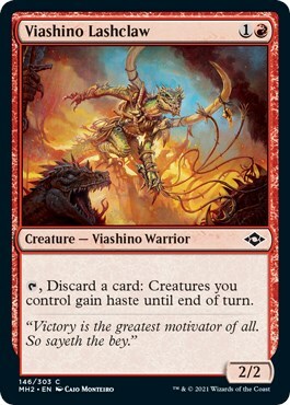 Viashino Lashclaw Card Front