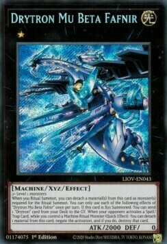 Drytron Mu Beta Fafnir Card Front