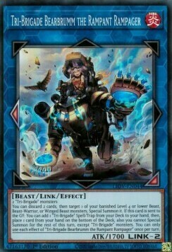 Tri-Brigade Bearbrumm the Rampant Rampager Card Front