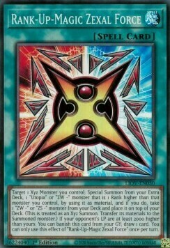 Rank-Up-Magic Zexal Force Card Front