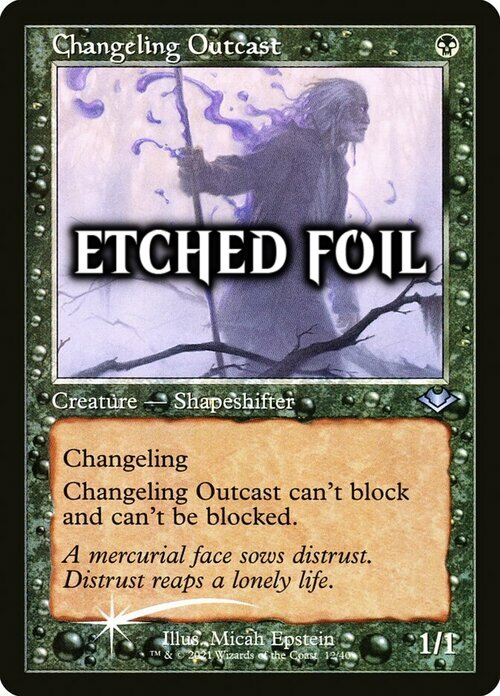 Changeling Outcast Card Front