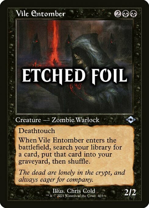 Vile Entomber Card Front