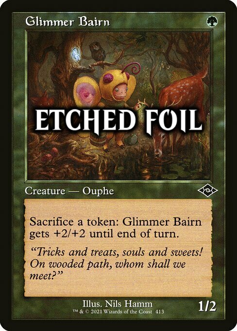 Glimmer Bairn Card Front