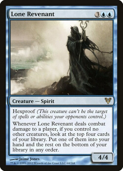 Lone Revenant Card Front