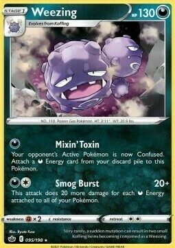 Weezing Card Front