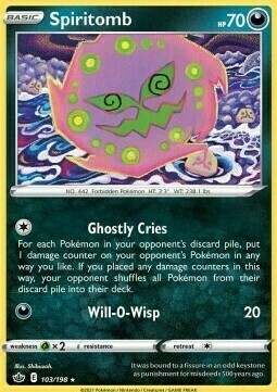 Spiritomb Card Front