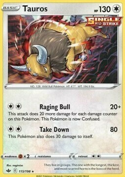 Tauros Card Front