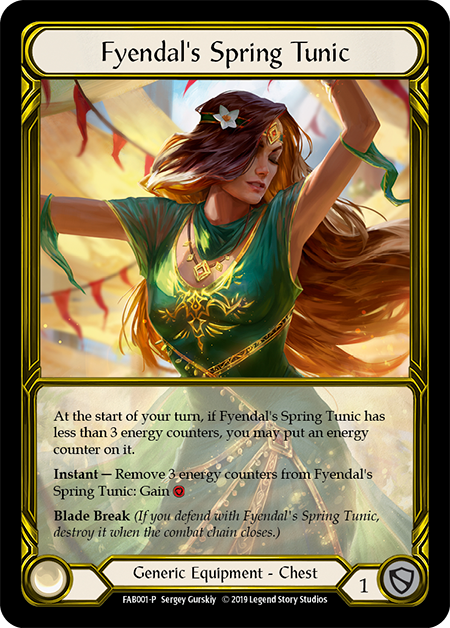 Fyendal's Spring Tunic Card Front