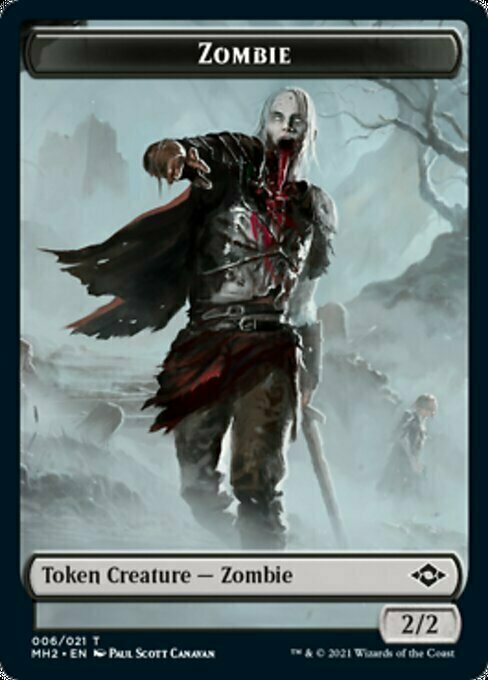 Zombie // Clue Card Front