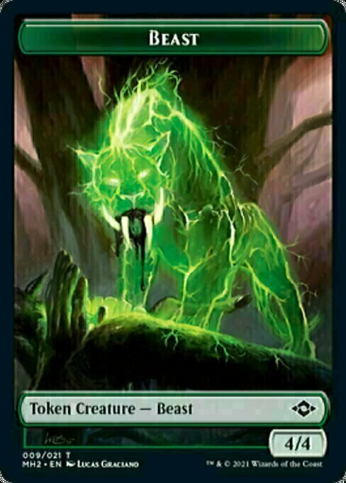 Beast // Treasure Card Front