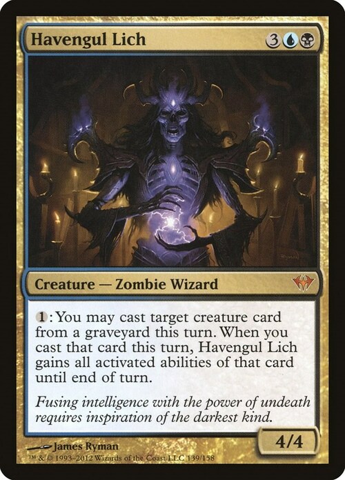 Havengul Lich Card Front