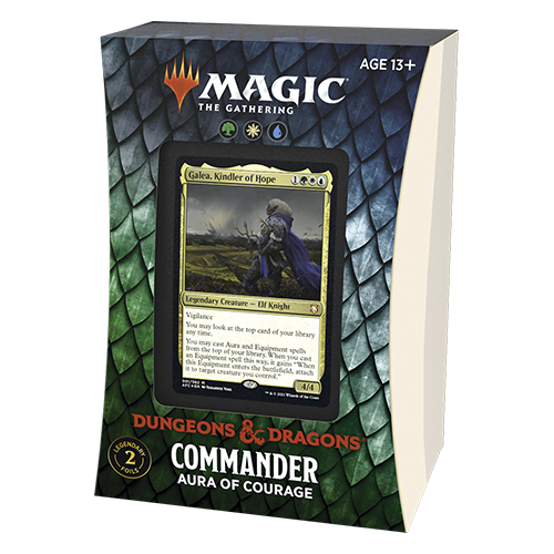 Commander: Avventure nei Forgotten Realms: "Aura of Courage" Deck