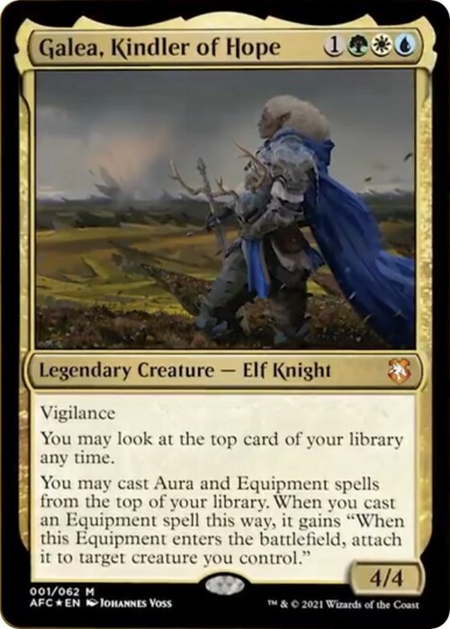 Galea, Kindler of Hope Card Front